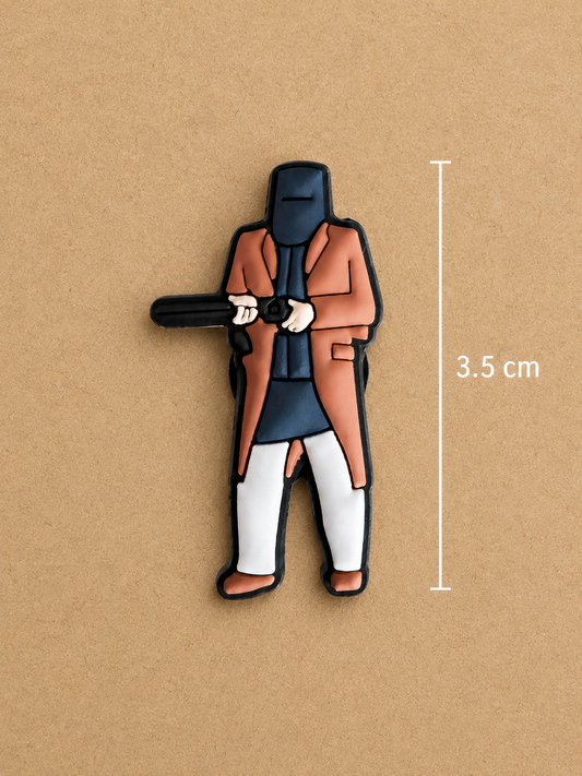 Ned Kelly Croc Charm